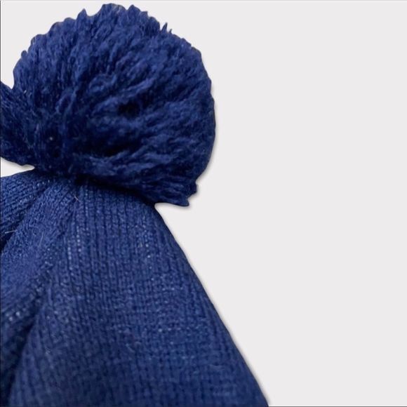 COAL | Navy Blue Pom Pom Toque - Picture 2 of 7
